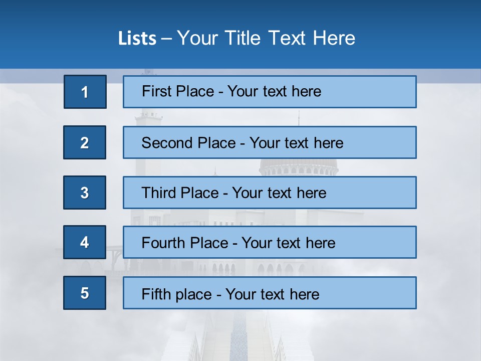 Ramadan Faith Exotic PowerPoint Template