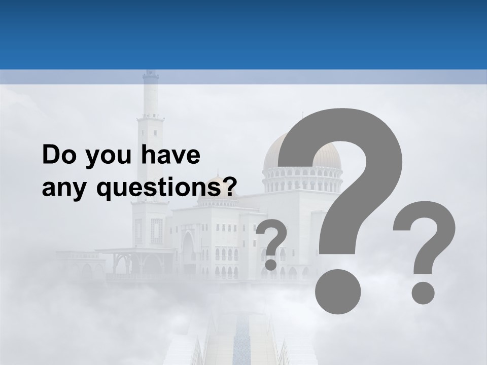 Ramadan Faith Exotic PowerPoint Template