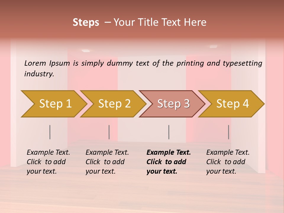 Real Flat House PowerPoint Template