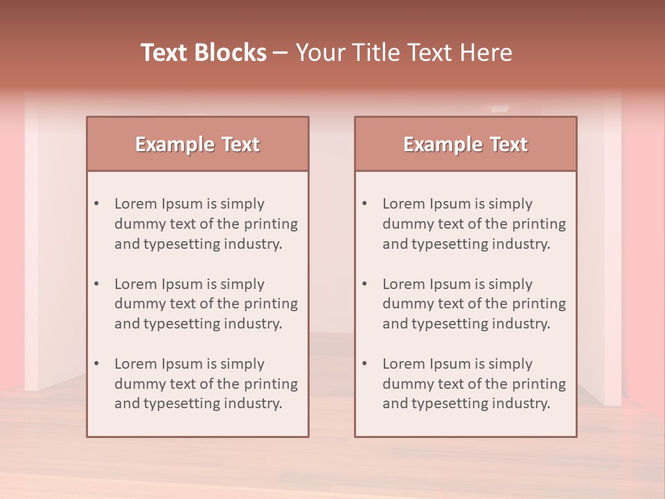 Real Flat House PowerPoint Template