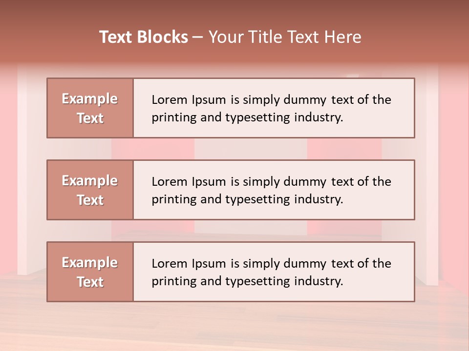 Real Flat House PowerPoint Template