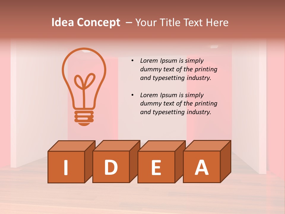 Real Flat House PowerPoint Template