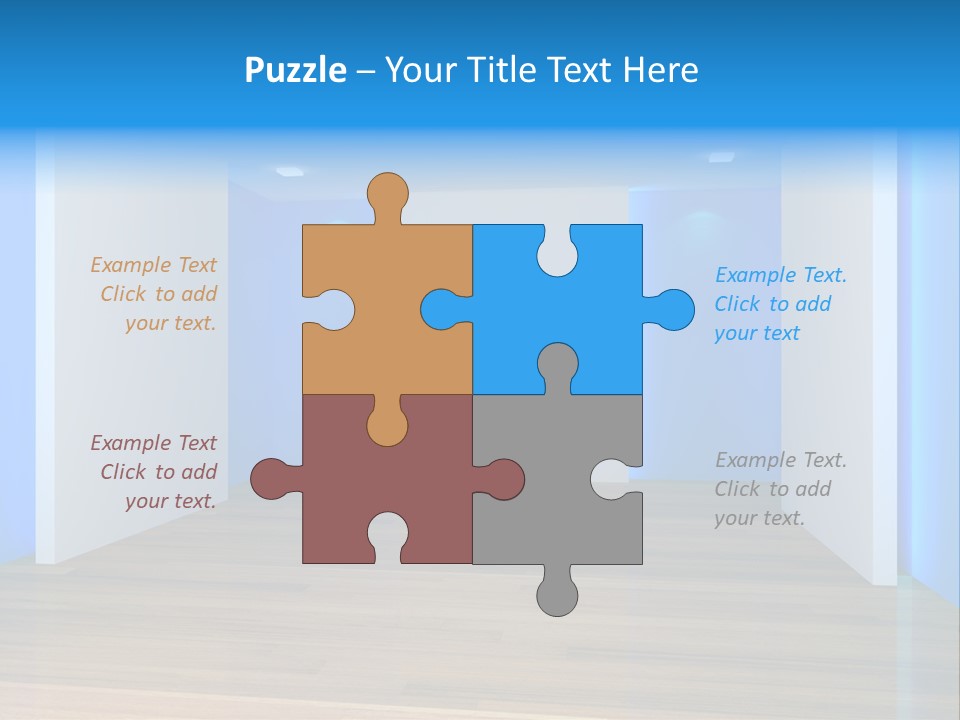 Fade Fog Hide PowerPoint Template