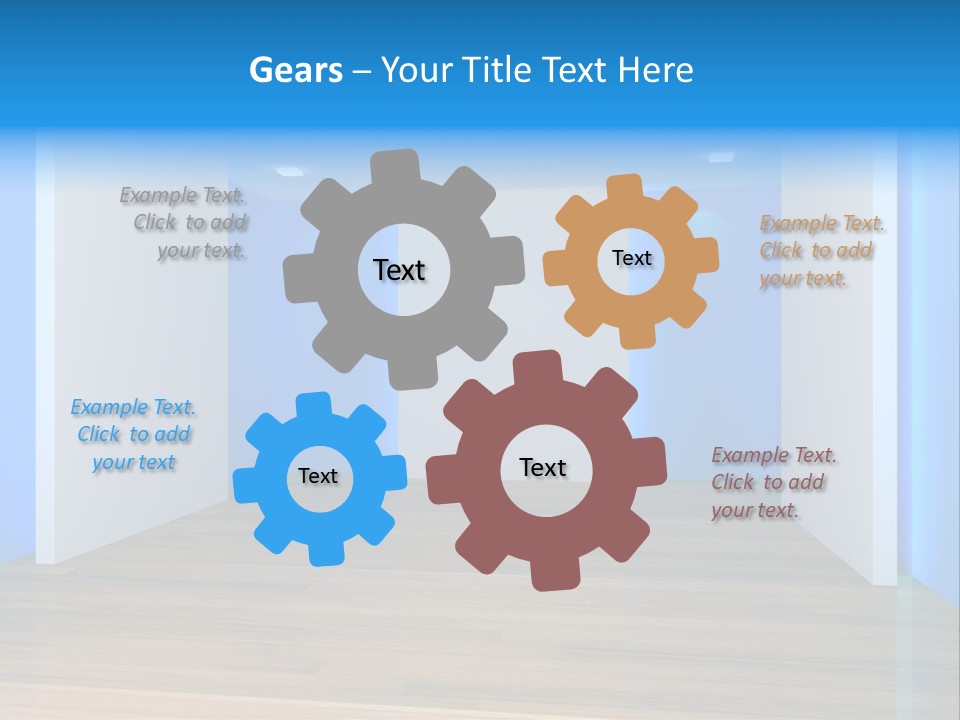 Fade Fog Hide PowerPoint Template