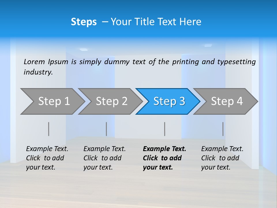 Fade Fog Hide PowerPoint Template