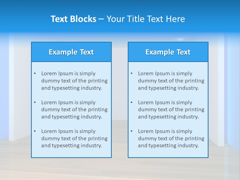 Fade Fog Hide PowerPoint Template