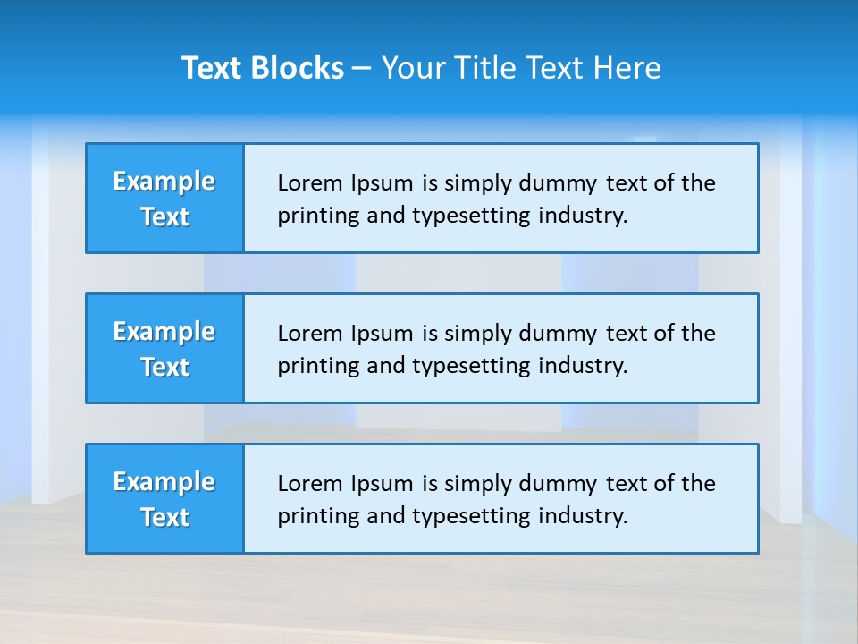 Fade Fog Hide PowerPoint Template