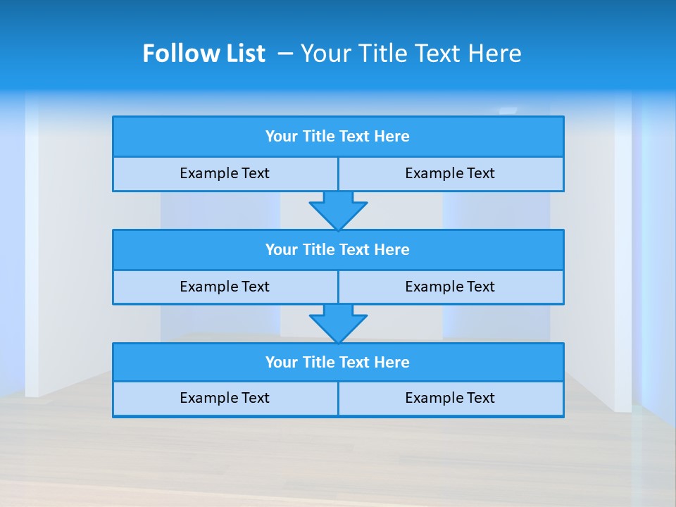 Fade Fog Hide PowerPoint Template