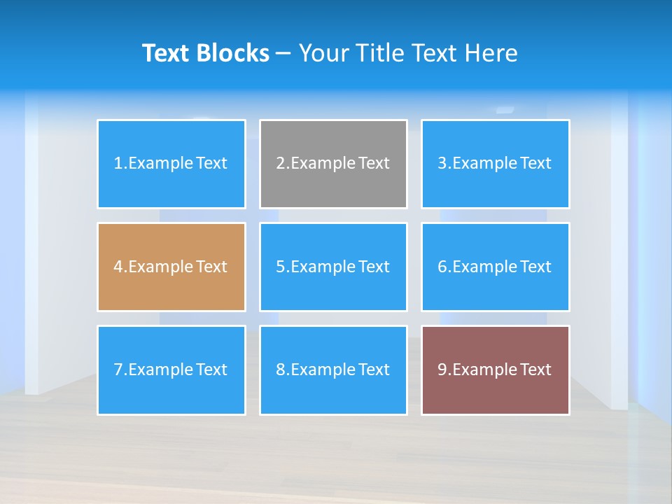 Fade Fog Hide PowerPoint Template