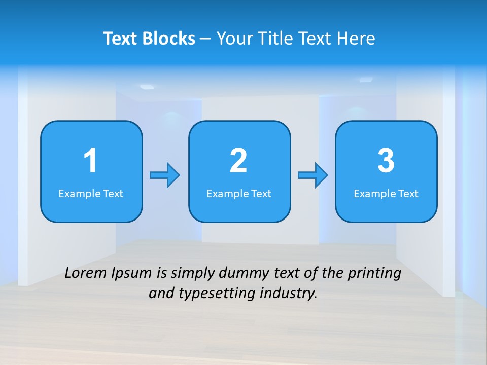 Fade Fog Hide PowerPoint Template