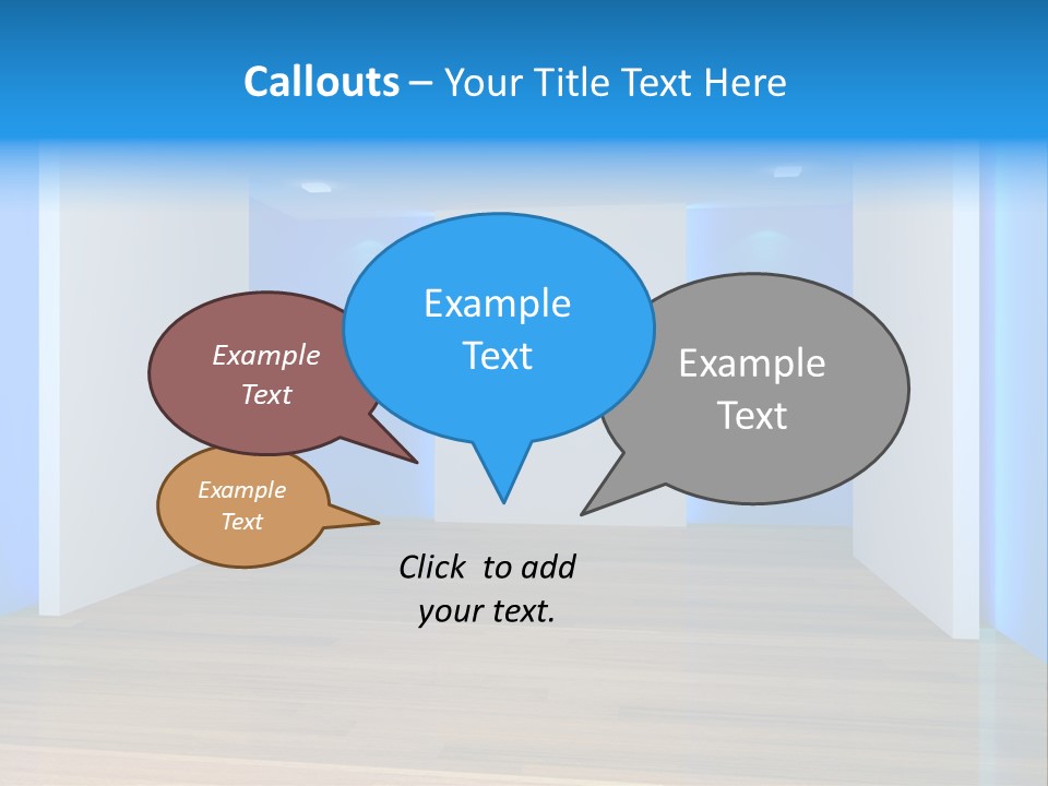 Fade Fog Hide PowerPoint Template