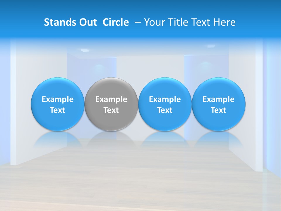 Fade Fog Hide PowerPoint Template