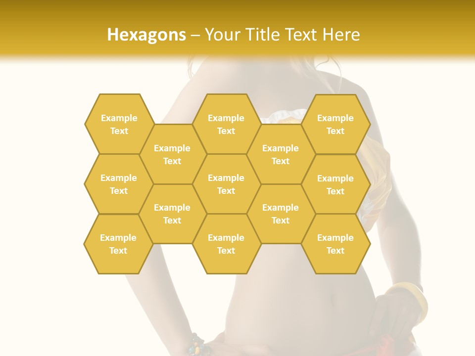 Woman Ethnic Single PowerPoint Template