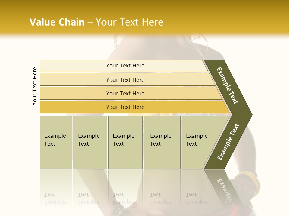 Woman Ethnic Single PowerPoint Template