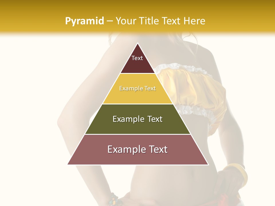 Woman Ethnic Single PowerPoint Template