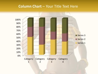 Woman Ethnic Single PowerPoint Template