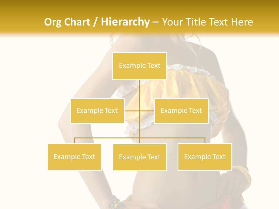 Woman Ethnic Single PowerPoint Template
