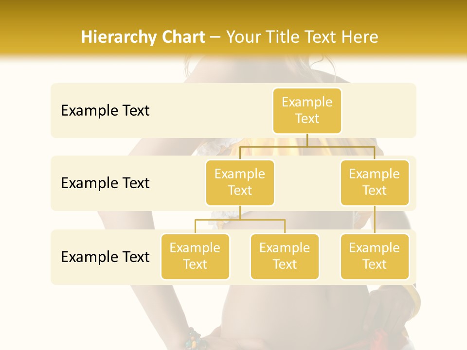Woman Ethnic Single PowerPoint Template