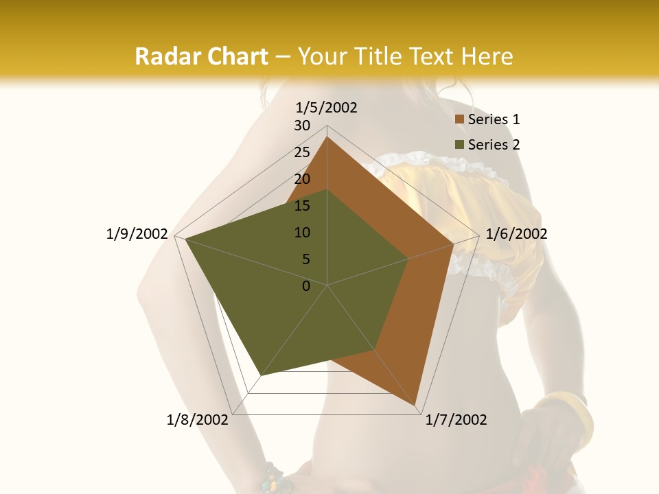 Woman Ethnic Single PowerPoint Template