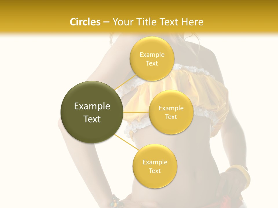 Woman Ethnic Single PowerPoint Template