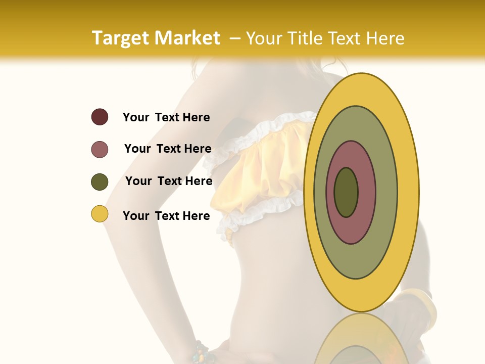 Woman Ethnic Single PowerPoint Template