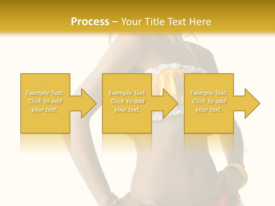 Woman Ethnic Single PowerPoint Template