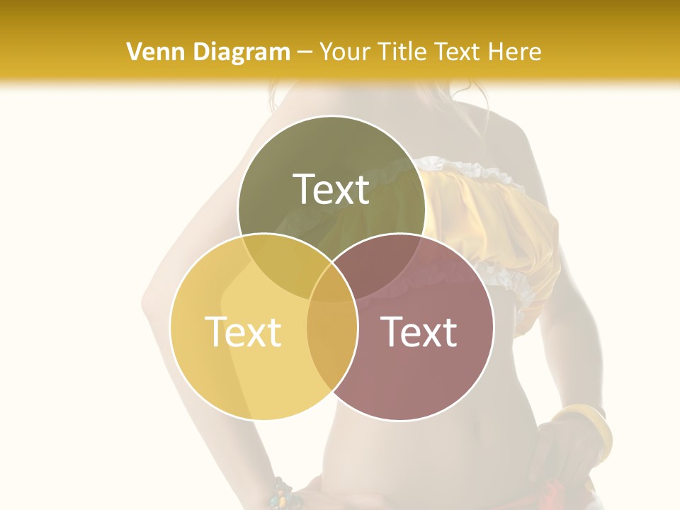 Woman Ethnic Single PowerPoint Template