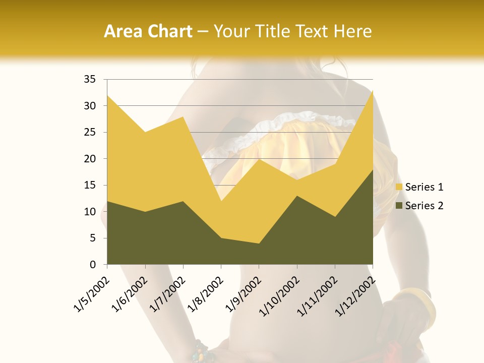 Woman Ethnic Single PowerPoint Template