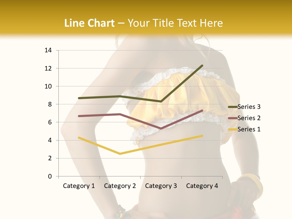 Woman Ethnic Single PowerPoint Template