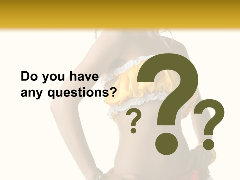 Woman Ethnic Single PowerPoint Template