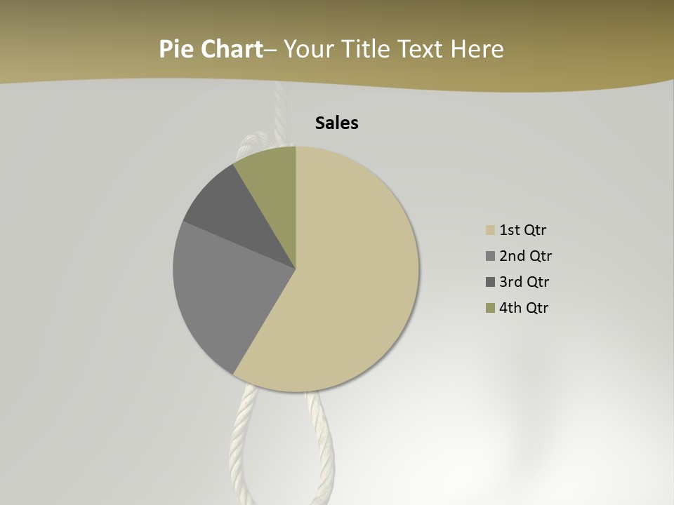 Concept Lynching Knot PowerPoint Template