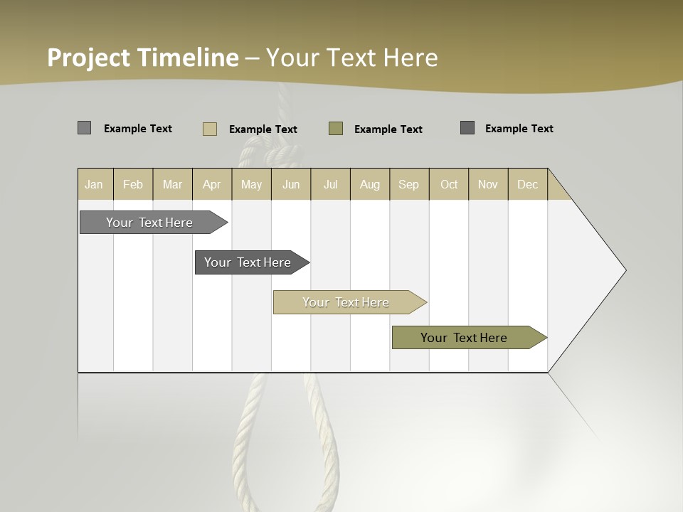 Concept Lynching Knot PowerPoint Template