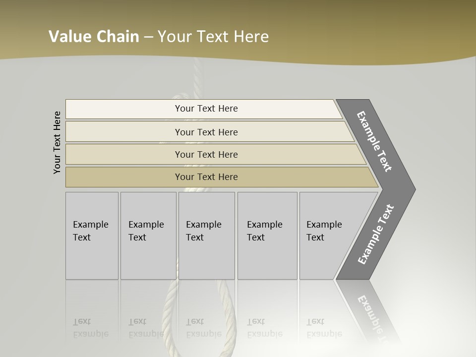 Concept Lynching Knot PowerPoint Template