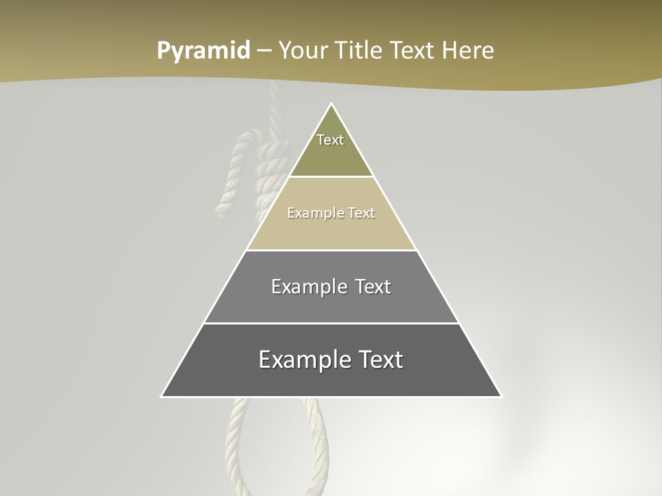Concept Lynching Knot PowerPoint Template