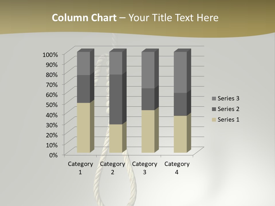 Concept Lynching Knot PowerPoint Template