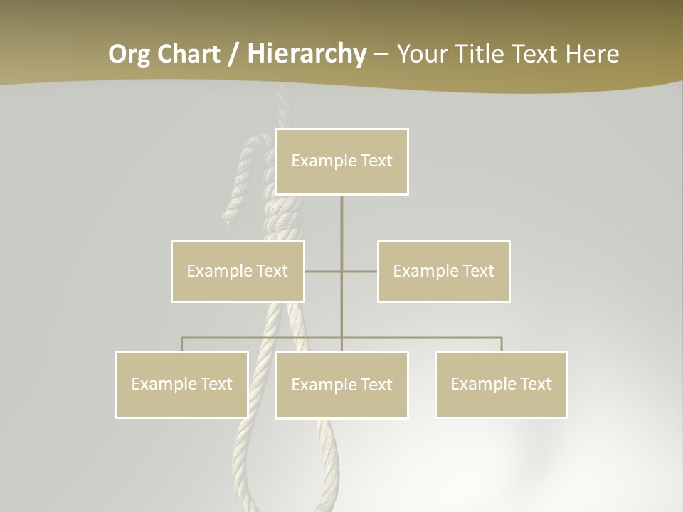 Concept Lynching Knot PowerPoint Template