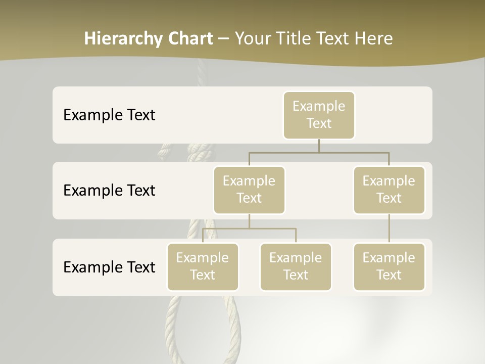 Concept Lynching Knot PowerPoint Template