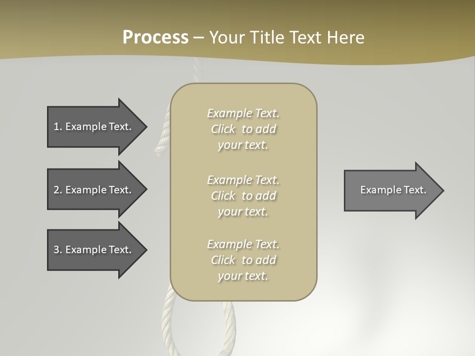 Concept Lynching Knot PowerPoint Template