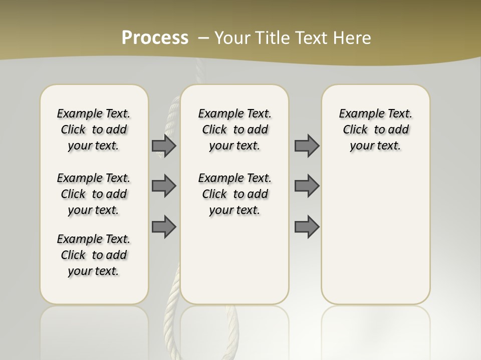 Concept Lynching Knot PowerPoint Template