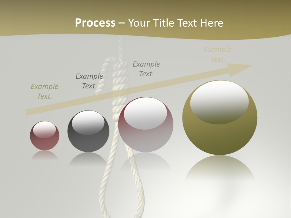 Concept Lynching Knot PowerPoint Template