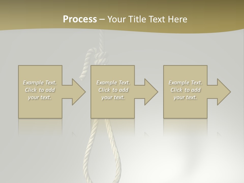 Concept Lynching Knot PowerPoint Template