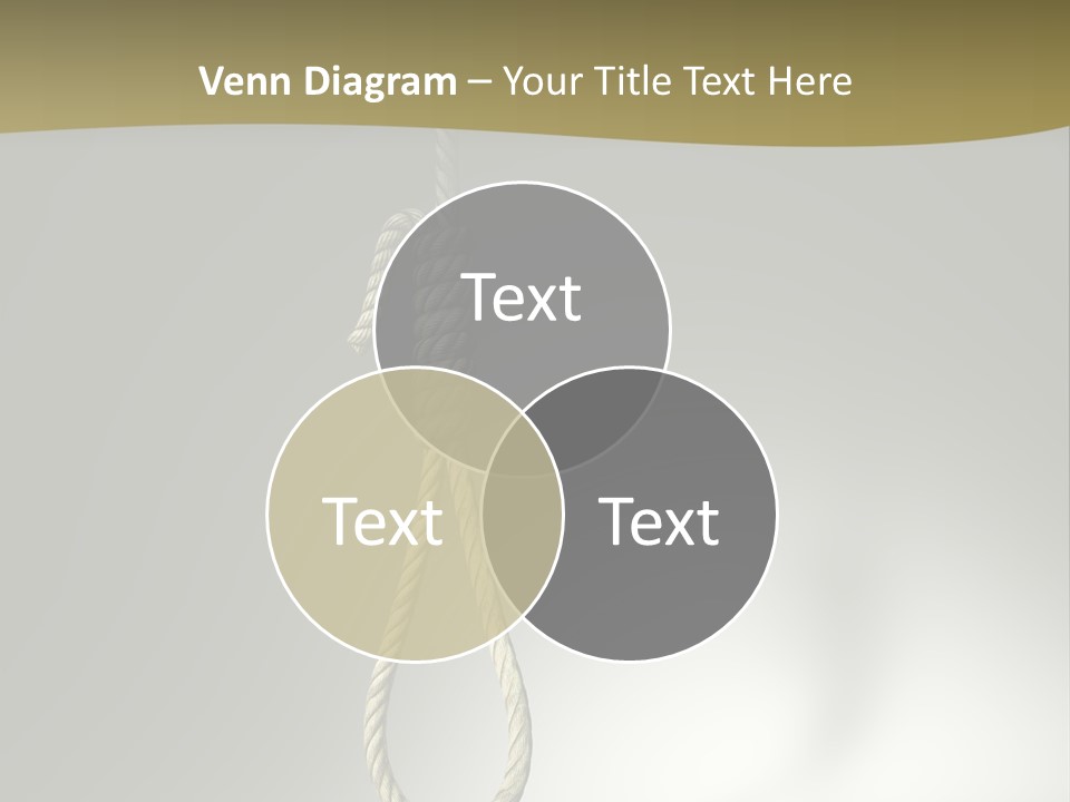 Concept Lynching Knot PowerPoint Template