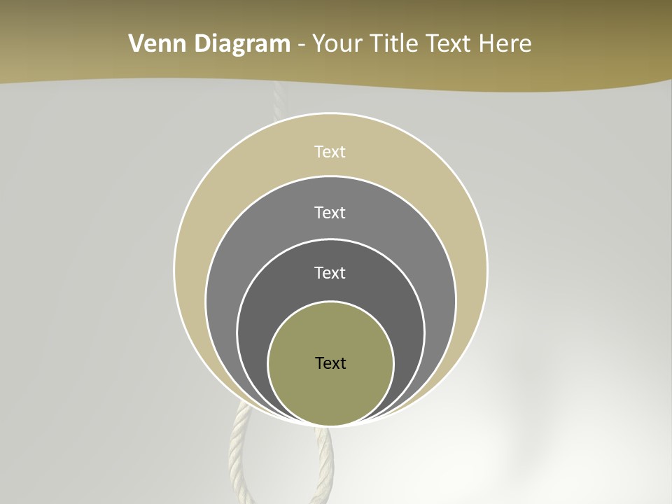 Concept Lynching Knot PowerPoint Template