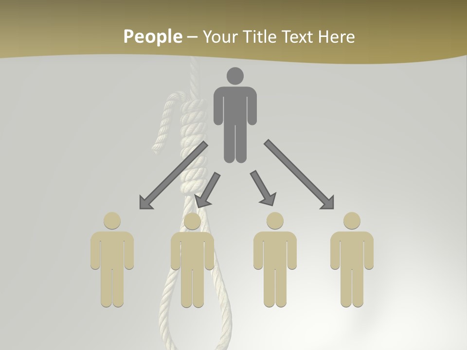 Concept Lynching Knot PowerPoint Template