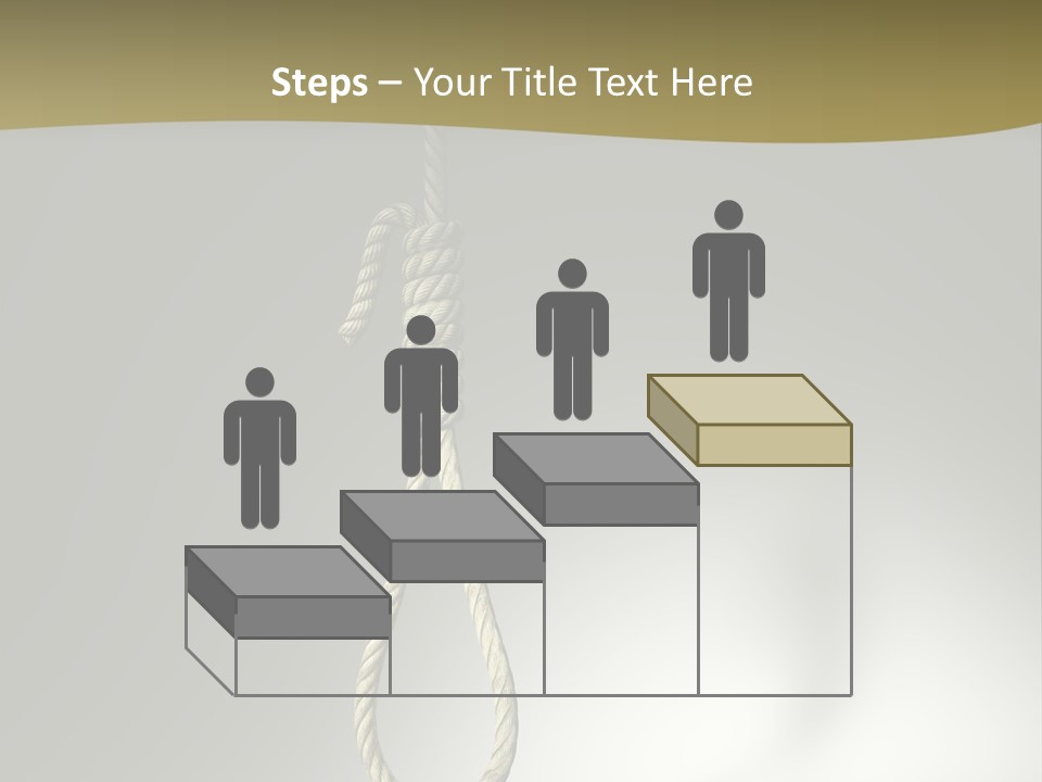 Concept Lynching Knot PowerPoint Template