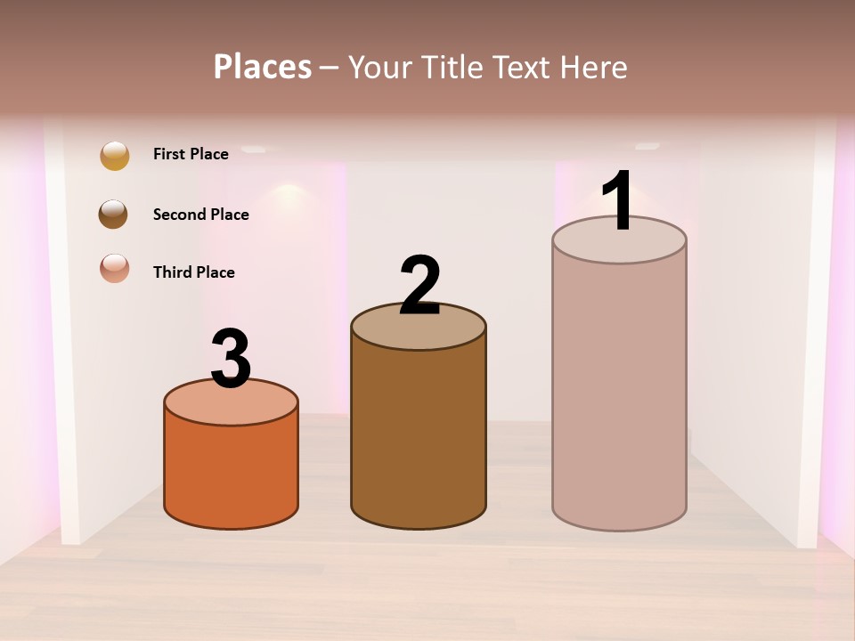 Simple Ceiling Decor PowerPoint Template