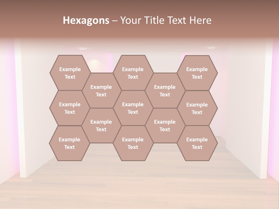 Simple Ceiling Decor PowerPoint Template