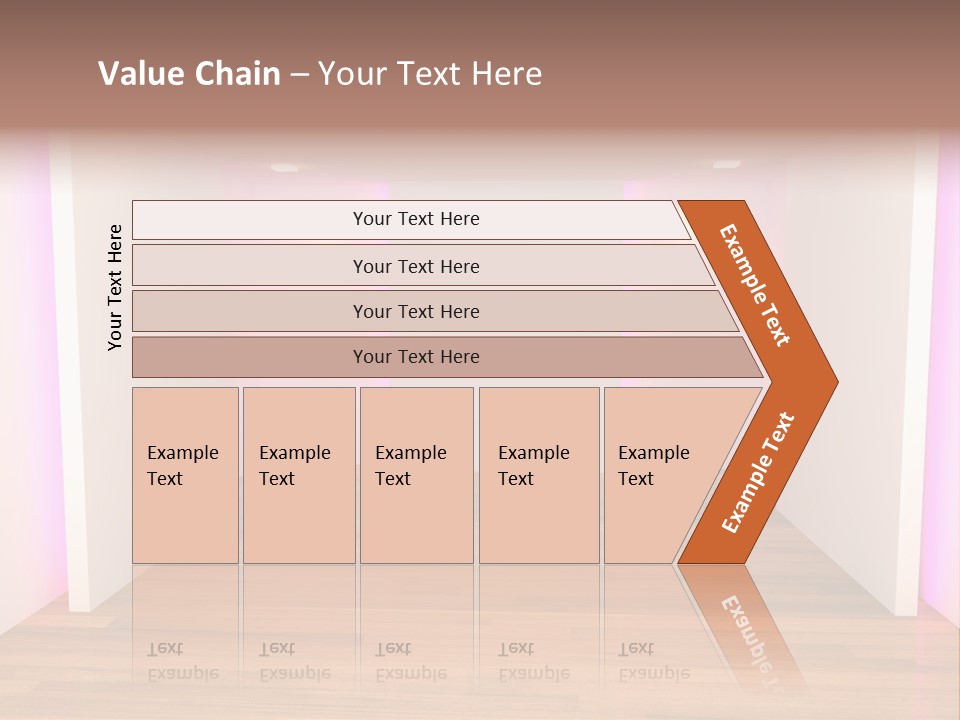 Simple Ceiling Decor PowerPoint Template