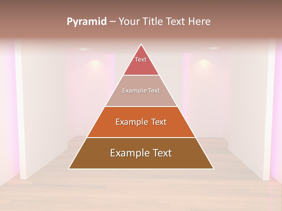 Simple Ceiling Decor PowerPoint Template