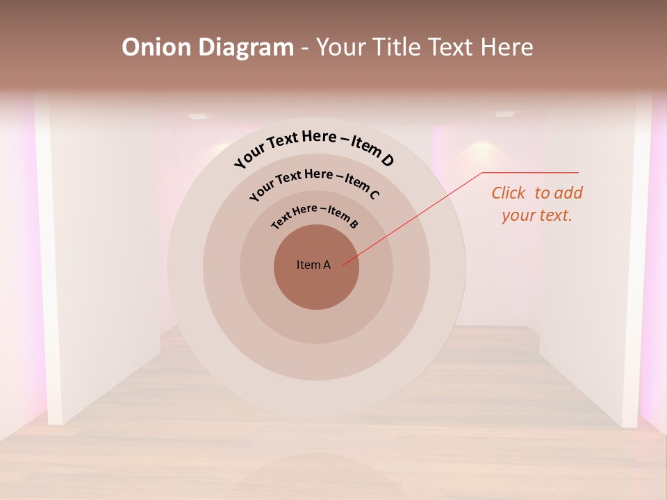 Simple Ceiling Decor PowerPoint Template
